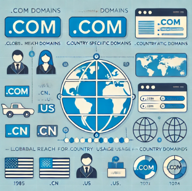 .com域名是国内域名还是国外域名？-国外VPS测评