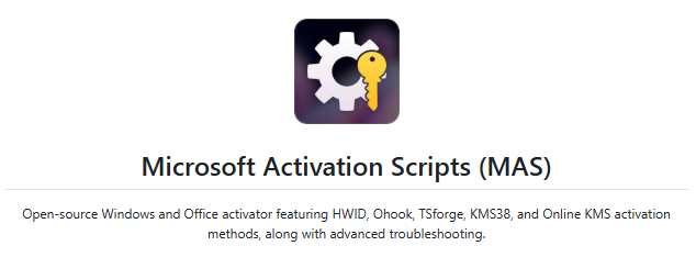 TSforge永久激活利器：免费开源的Microsoft Activation Scripts支持Win7-11与Office 2013-2024-国外VPS测评
