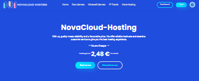 NovaCloud-Hosting荷兰大盘鸡VPS推荐，5Gbps不限流量、1TB+存储仅€24/年-国外VPS测评
