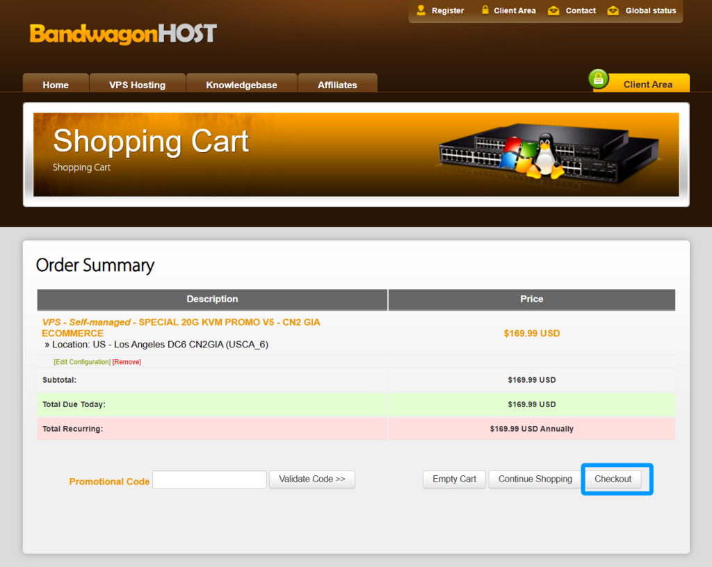 【纯小白教程】基于搬瓦工E-Commerce VPS,打造个人网站、自建网盘和远程桌面三合一数据中心