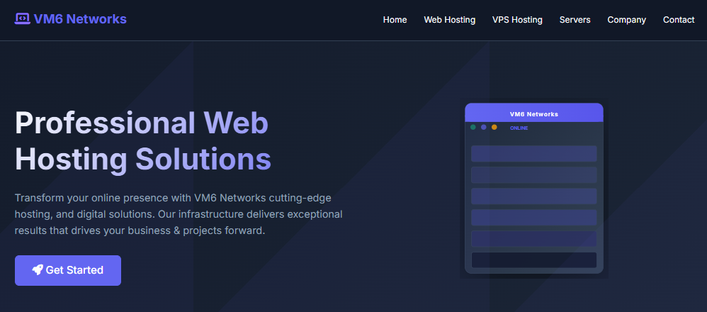 VM6 Networks英国VPS上线Ryzen 9 7900方案：DDR5内存+3TB月流量@10Gbps带宽，3英镑/月-国外VPS测评