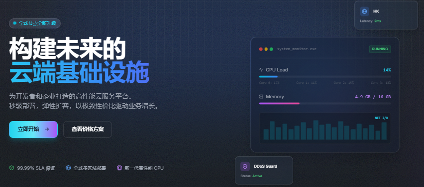 云途高配香港独立服务器月付循环670元,2*Gold 6248/128G内存/960G SSD/40T流量@2Gbps带宽,给5个IPv4-老刘测评