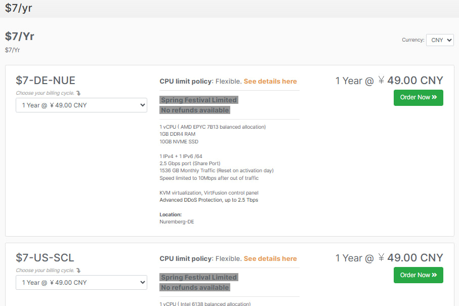 BitsFlowCloud春节限定49元/年VPS:德国/美国/香港/日本多机房可选,1IPv4+IPv6 /64,最高12Tbps防护-国外VPS测评